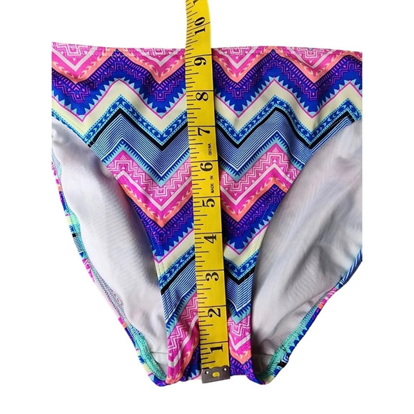 Victoria's Secret Pink Bikini Swin Bottom Size Large Multi Colored - Picture 4 of 6